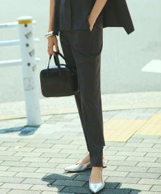 23区 L 【洗える】TWマットクロス スティック パンツ