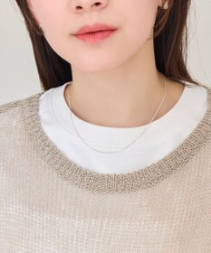 Phoebe 【SV925】シルキーシャインベネチアンチェーンネックレス