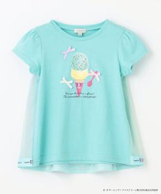 ANY KIDS 【any FAM×サーティワン アイスクリーム】うしろひらひらTシャツ