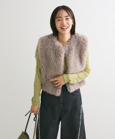 Green Parks ・ＥＬＥＮＣＡＲＥ　ＤＵＥ　シープファーショートベスト