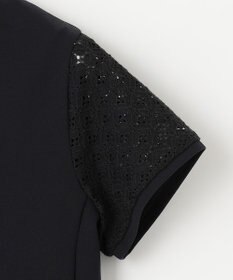 23区GOLF 人気デザインがアップデート！【WOMEN】ライトダンボール 半袖モックネックシャツ