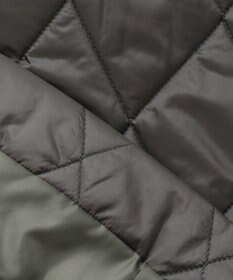 J.PRESS LADIES 高密度タフタ キルティング ロング コート