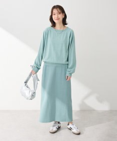 Green Parks ピグメントボートネックプルオーバー