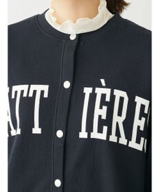 Green Parks ロゴ裏毛カーディガン