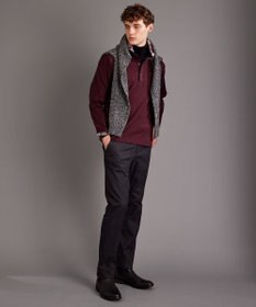 JOSEPH ABBOUD MOUNTAIN 【WEB限定・SPACE/イタリア糸使用/軽く暖かい/豊富なカラー】 ラムウール　クルーネック ニット