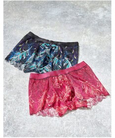 WACOAL MEN WACOAL MEN 【レースボクサー】 ボクサーパンツ フロント快適グラマラス 通気性 スカラ始末(裾部分) 前閉じ レース 下着 メンズ WT3826 /ワコールメン