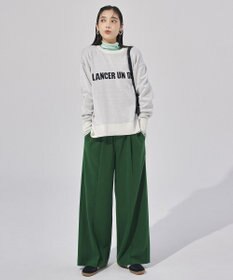 UNFILO 【暖かさ＆着心地の良さで大ヒット】コットンカシミヤ タートルネックカットソー