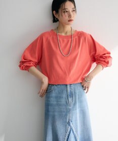 Green Parks ピグメントボートネックプルオーバー