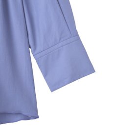 YECCA VECCA ペプラムギャザーシャツ