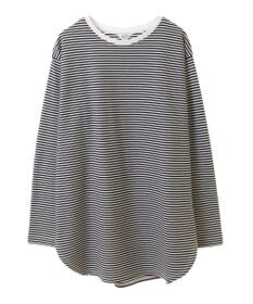 AMERICAN HOLIC クルーネックロングカットプルオーバー