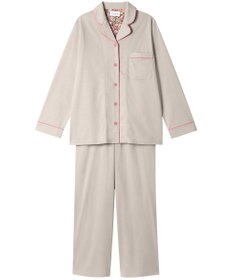 une nana cool 【綿100％】シルケットスムースパシャマ　ＭＡＤＥ　ＷＩＴＨ　ＬＩＢＥＲＴＹ　ＦＡＢＲＩＣ