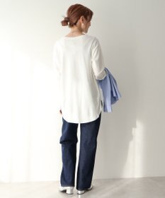 AMERICAN HOLIC クルーネックロングカットプルオーバー