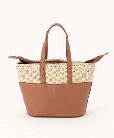 LA BAGAGERIE 【インスタグラマー chiyoさん×LA BAGAGERIE】コンビネーションかごバッグ