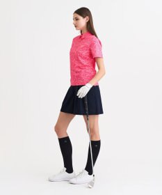 23区GOLF 【WOMEN】遮熱エイトムーブ リーフポロシャツ