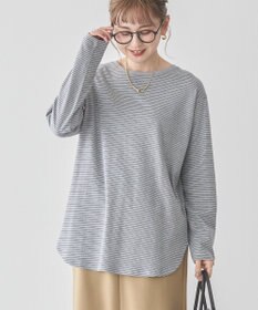 AMERICAN HOLIC クルーネックロングカットプルオーバー