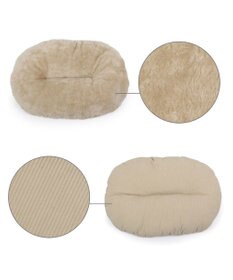 PET PARADISE ペットパラダイス 遠赤外線 ドーム型 寝袋 《オニオン柄》 小型犬