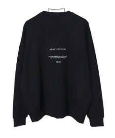 WEGO 【２点セット】アクセ付きフォトグラフィックプルオーバー