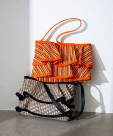 組曲 チュールラッフルバッグ