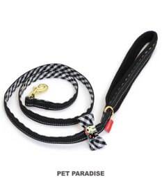 PET PARADISE リサとガスパール おしゃれ反射 リード 《ギンガムチェック 》４Ｓ~３Ｓ