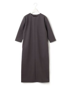 ICB 【セットアップ対応・洗える】コットンコンプレッシャー ストレートワンピース