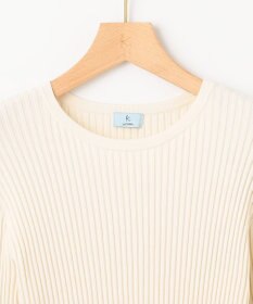 組曲 【WEB限定】ELENAフレアスリーブ リブニット