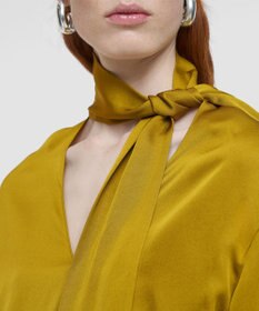 JOSEPH ライトクレープ　ブラウス