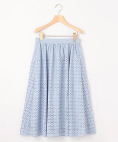 組曲 S 【WEB限定】エンブロイダリーレース フレアスカート