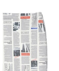 Green Parks ＥＧＯＩＳＴ　マガジンプリントスカート