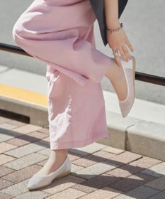 steppi 【軽量】シースルー ポインテッド パンプス ホワイト