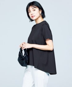 UNFILO L BEAUTY FORM-T バックフレアTシャツ