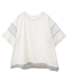 AMERICAN HOLIC 異素材ライン切替プルオーバー