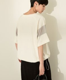 AMERICAN HOLIC 異素材ライン切替プルオーバー