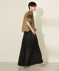 AMERICAN HOLIC 異素材ライン切替プルオーバー