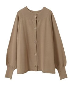 CRAFT STANDARD BOUTIQUE 洗える/UVカット/毛玉軽減 ファンクショナルニットカーディガン