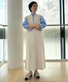 UNFILO 【洗える】イージーケア オーバーシャツ