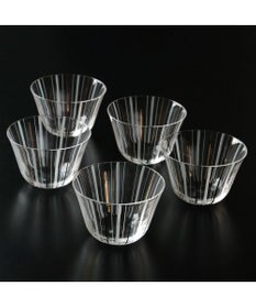 たち吉 【たち吉】水すだれ冷茶碗〈5客〉