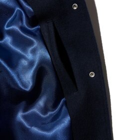 J.PRESS MEN 【J.PRESS ORIGINALS】GRAFFITI VARSITY MELTON JACKET / JAPAN MADE