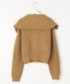 Feroux 【洗える・古畑星夏さん着用】フルジップ ニット