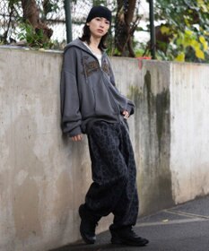 WEGO チェーン付きバルーンパンツ