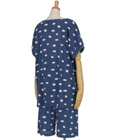 tsumori chisato SLEEP ツモリチサト パジャマ 綿100%(本体) 楊柳素材 4分袖 6分丈 レディース UDT119 /ワコール