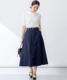 組曲 L ポロ襟 ニットプルオーバー