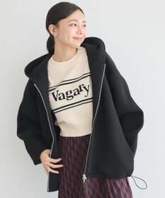 earth music&ecology フーディーダンボールジップブルゾン