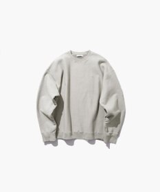ATON NATURAL DYED URAKE | オーバーサイズスウェットシャツ - UNISEX