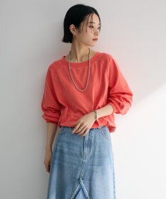 Green Parks ピグメントボートネックプルオーバー