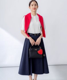 組曲 L ポロ襟 ニットプルオーバー