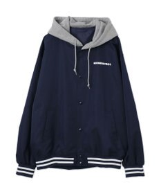 WEGO 【ユニセックス着用ITEM】グラフィックフードスタジャン