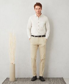 JOSEPH ABBOUD 【ソフトな着心地】ペイズリー柄 コーデュロイシャツ