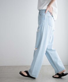 WEGO ヘビークラッシュローライズパンツ