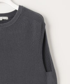 23区 【洗える】コンパクトコットンポリエステル ニットベスト