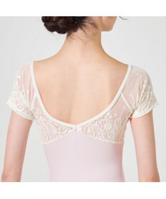 Chacott ◎【Nela ライン】ハーフスリーブレオタード